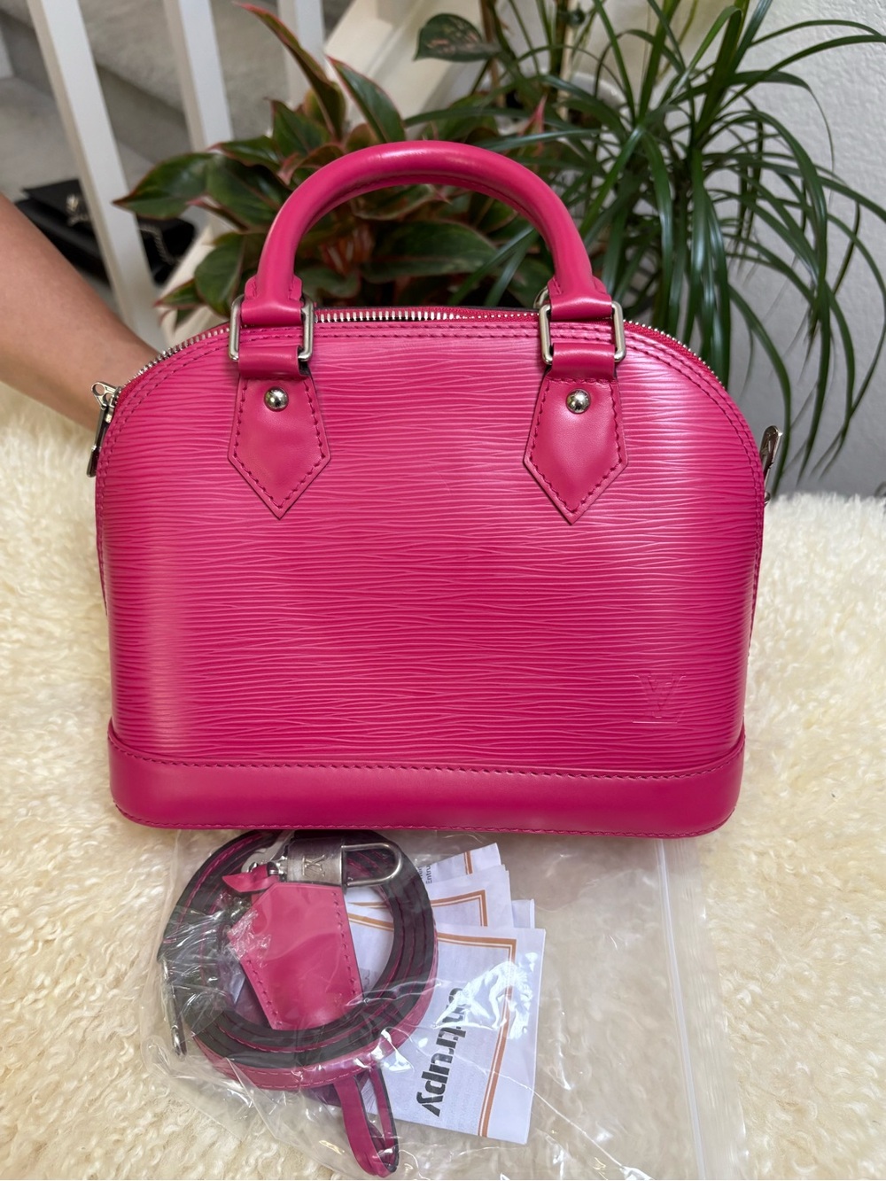 LV Monogram Alma BB